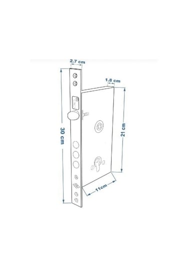 Daf Monoblok Silindirli Alt Kilit