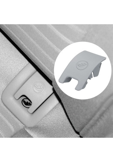 Sones Audi A6 2013-2018 İçin Araç Arka Çocuk Koltuğu Isofix Kapağı Gri