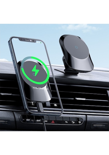 Mcdodo CH-7071 15W Manyetik Kablosuz Şarjlı Araç Telefon Tutucu