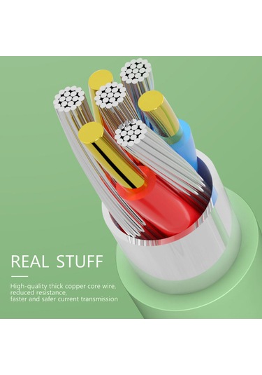 Xiyyadms Kırmızı 3a Hızlı Şarj Micro-usb Kablosu, Dayanıklı Malzeme Ve Güvenli Transmisyon İle Akıllı Telefonlar İçin 1m Uzunluk