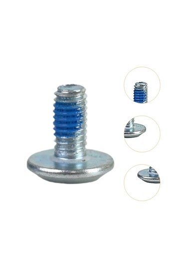 Homyl Satır Içi Paten Vidası Dıy Onarma Söz Konusu 8pcs-m6-12 8pcs M6 12 Çok Renkli