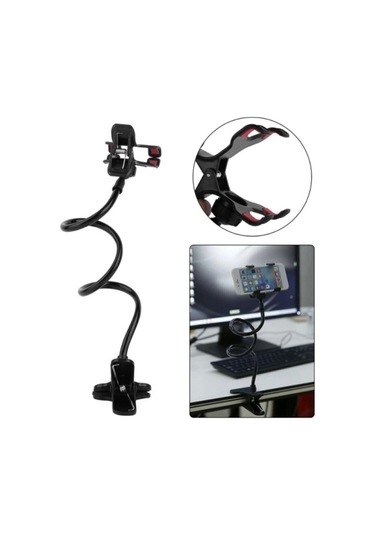 İsgstore Akrobat Telefon Tutucu Oynar Başlıklı Siyah Kutusuz