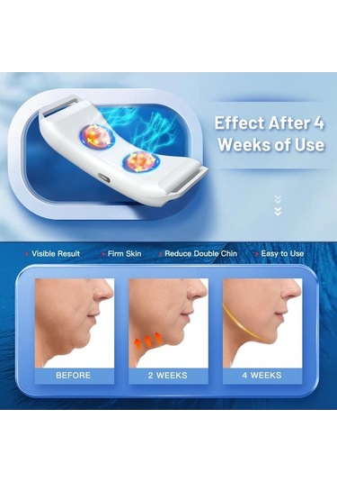 Ulzyvf Yüz Yüz Yüz V Titreşim Renkli Masajı Kaldırıcı Güzellik Ems Çok Çene-up Ba Çok Renkli
