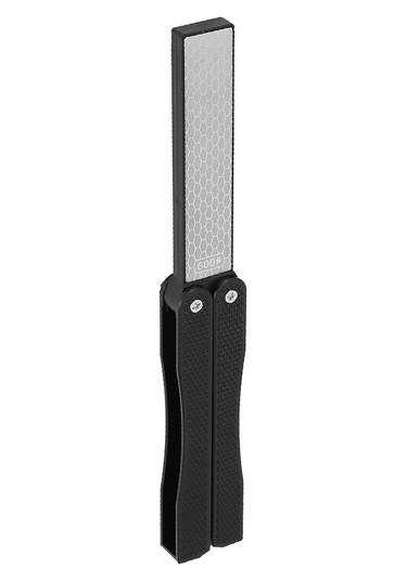 Tenfowee Yeni Siyah Fantezi Elmas Bıçak Taslağı - Çift Yönlü Katlanabilir, Dışarıda Ve Evde Kullanım, Anti-kayma Tutamak, Çeşitli Bıçaklar İçin Uygun