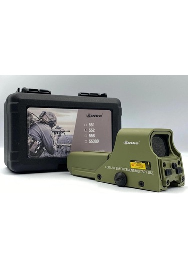 Spike 552 Sight Hedef Noktalayıcı Nişangâh Reddot - Yeşil Çok Renkli