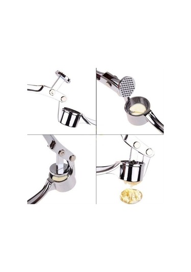 Paslanmaz Çelik Pense Model Sarımsak Ezici Çok Renkli