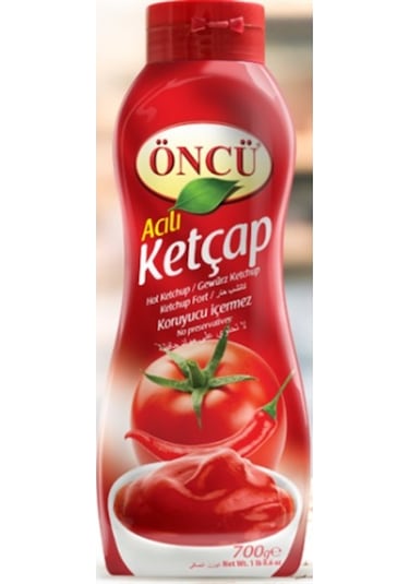 Öncü Ketçap Acılı 700 G