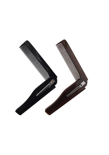 Adet Erkekler Profesyonel Katlanır Tarak Cep Sihirli Saç Tarak Sakal Saç Tokası Erkek Kadın Moda Saç Şekillendirici Aracı Saç Bakımı Tarak