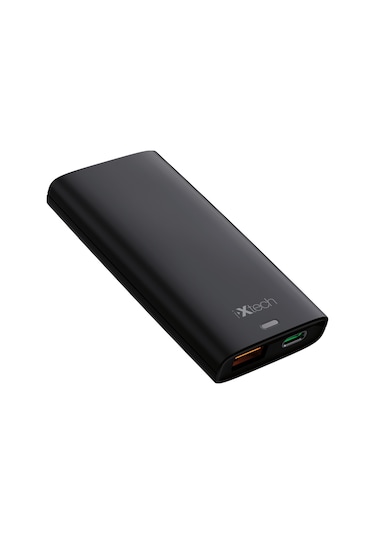 Ixtech Ix-hc8 65w Type-c Ve Usb Çift Port Ultra İnce Evrensel Başlıklı Seyahat Şarj Adaptörü