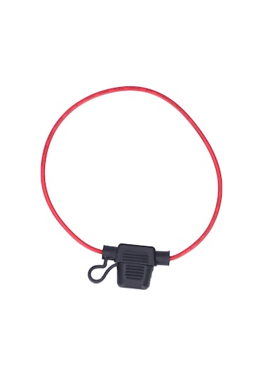 Springsun 10 Adet Su Geçirmez Inline Sigorta Tutucu Seti - 18awg Tel, 15a Bıçaklı Sigorta, Araç/motosiklet Devre Koruma