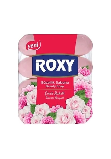 Dalan Roxy Çiçek Buketi Güzellik Sabunu 4 x 70 G 3'lü