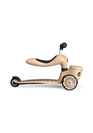 Scoot And Ride Highwaykick 1 Lifestyle Scooter - Leopard 210621-96607 Pembe