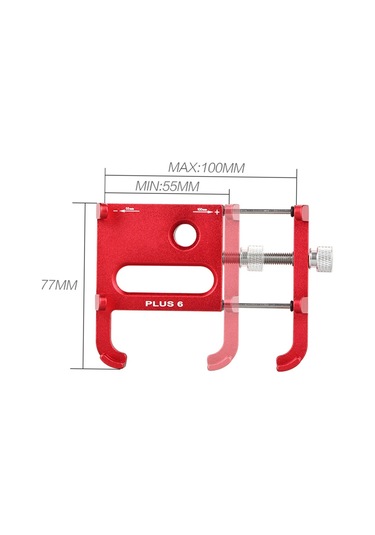 Gub Bisiklet Telefon Tutucu 360 Derece Dönen Uzunluğu Y6730b Siyah