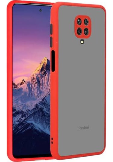 Xiaomi Redmi Note 9 Pro Kilif Lens Korumali Mat Silikon Kapak 435226138