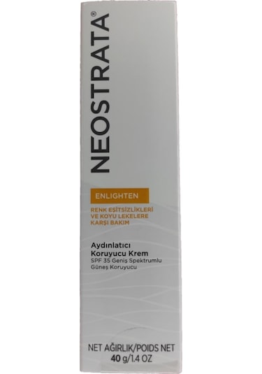 Neostrata Enlighten Aydınlatıcı Koruyucu Spf 35 Krem 40 G
