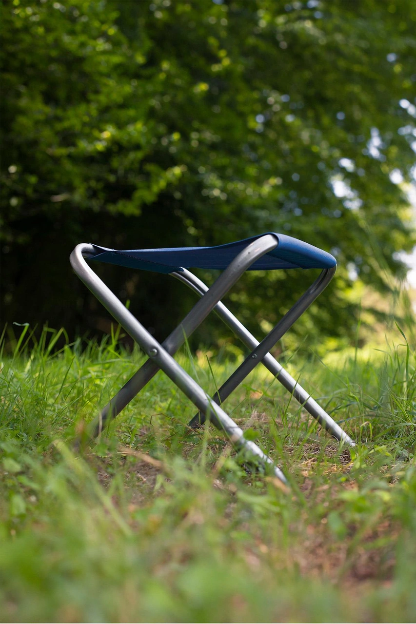 Exent 4 Adet Lacivert Tabure Katlanır Balıkçı Taburesi, Kamp Taburesi, Piknik Taburesi, Kamp Sandalyesi Black