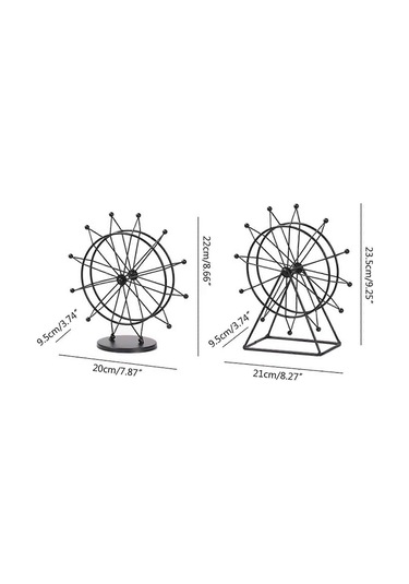 Dövme Demir Dönme Dolaplar Heykelcik Avrupa Metal Silindir Tekerlek El Sanatlarıaltın