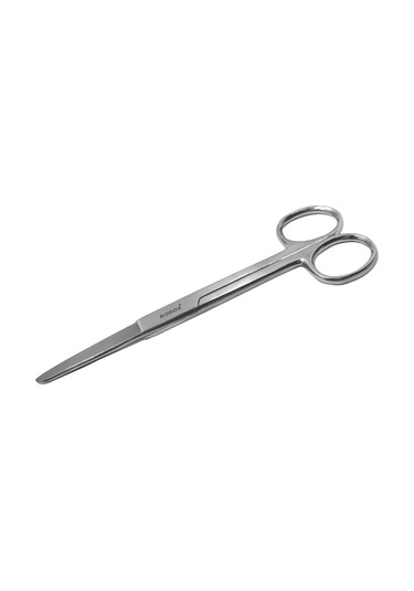 Borox Paslanmaz Çelik Pansuman Makası - Sivri-küt Uçlu Makas 15cm