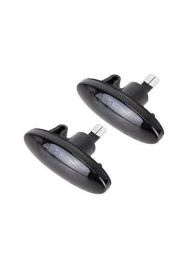 Sones 2 Adet Dc12v / 3 W Araba Led Dinamik Flaşör Yan Işıklar Akan Su Dönüş Sinyal Işığı Nissan, Amber Işık Siyah