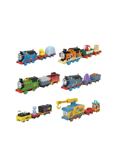 Mattel Hfx97 Thomas Ve Arkadaşları - Büyük Tekli Tren - Eğlenceli Karakterler