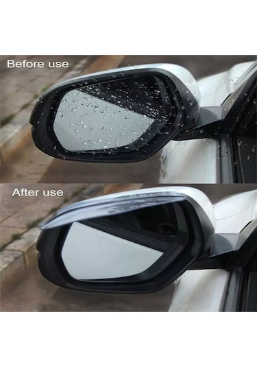 Renault Clio 2 Uyumlu Kapı Eşiği ve Şeffaf Ayna Yağmur Koruyucu