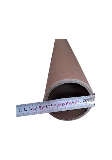 5 Adet Karton Masura Karton Rulo Boy 1 Metre İç Çap 9 Cm Silindir Kutu Postüp Rulo