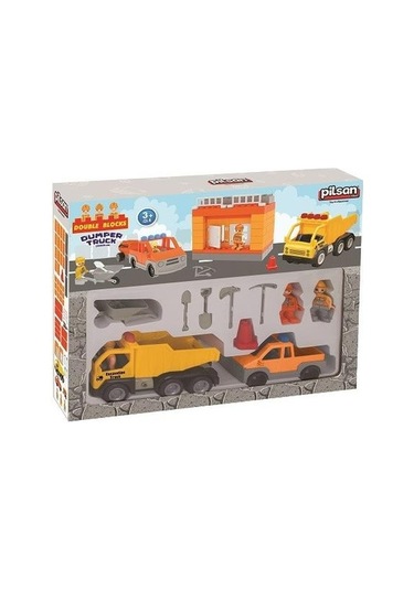 Pilsan 03-612 Damperli İnşaat Taşıma Seti İnşaat Seti