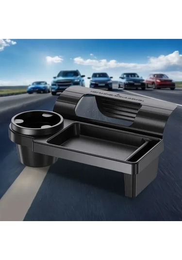 Araba Çok İşlevli Depolama Rafı Araba Çok İşlevli Depolama Kutusu Su Bardağı Tutucu