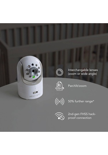 Infant Optics Dxr-8 Pro Video Bebek Monitörü, 720p Hd Çözünürlük 5 Inc Ekran