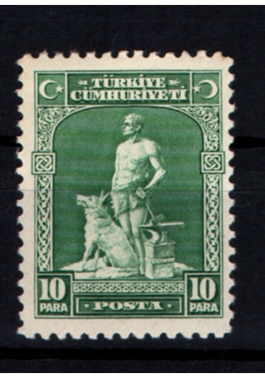 1930 Yılı Londra Baskısı Posta Pulları 10 Para Tp0782 İsfila1211