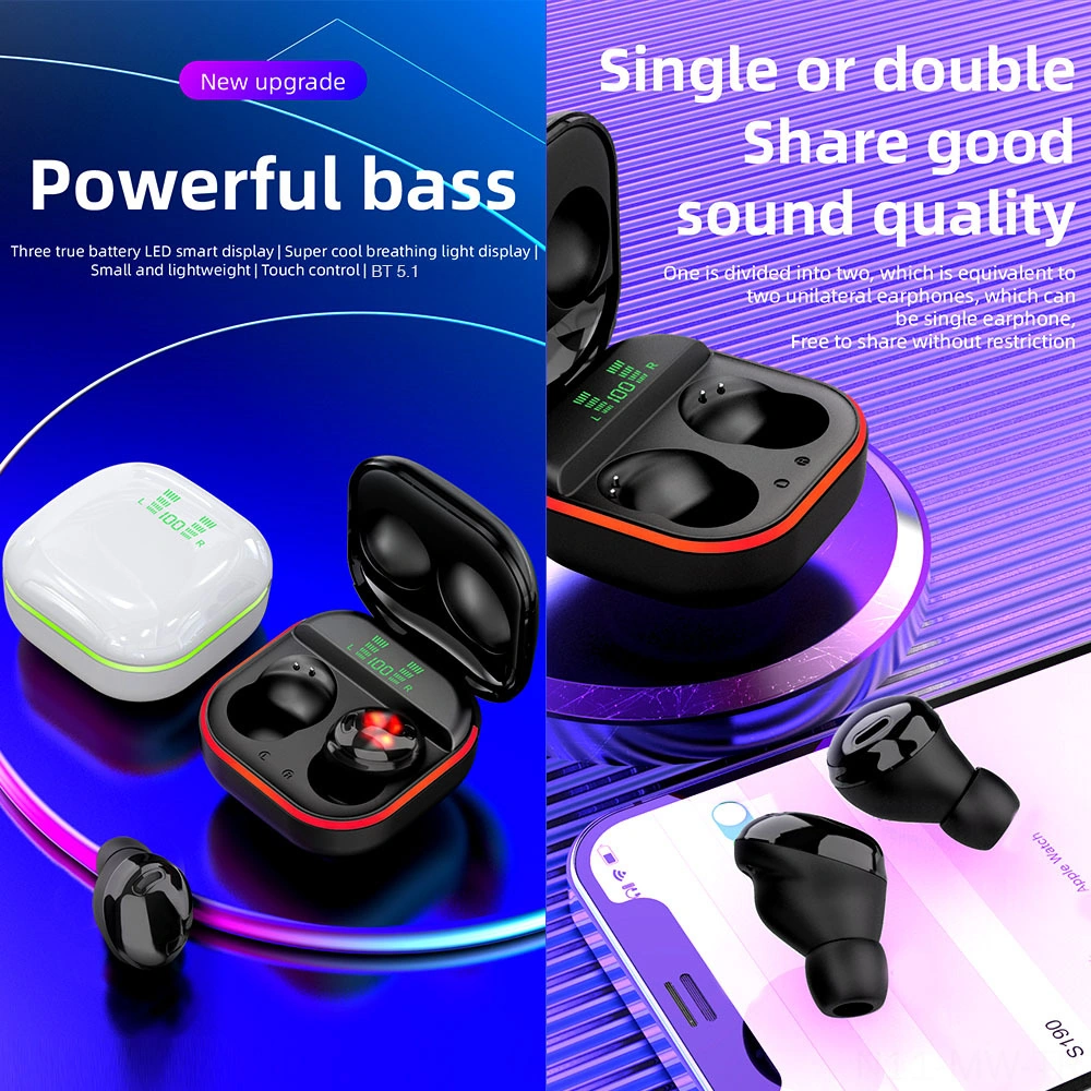 Moveevo S190 Tws Bluetooth 5.1 Kulak İçi Kulaklık, Aac Kodlama, Led Güç Göstergesi, Hifi Ses, Gürültü Engelleme, Dokunmatik Kontrol, Ipx4 Su Geçirmez, Oyun/spor/müzik İçin Siyah