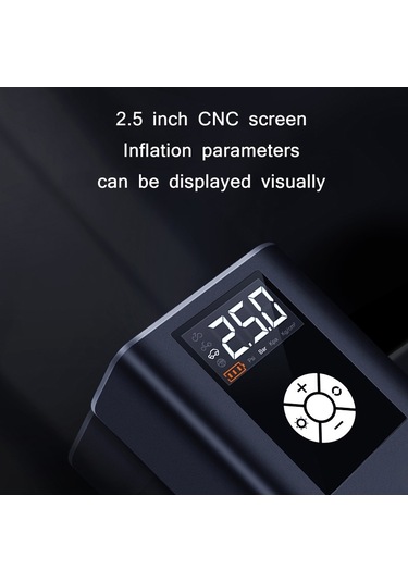 Sones Jm-8804 Araba Yüksek Basınçlı Yüksek Güçlü Lastik Hava Pompası Kablosuz Versiyon