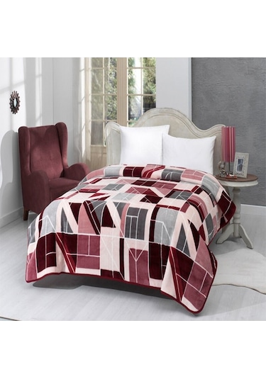 Mink Battaniye Lacasa 1098 Pembe Çift Kişilik Pembe