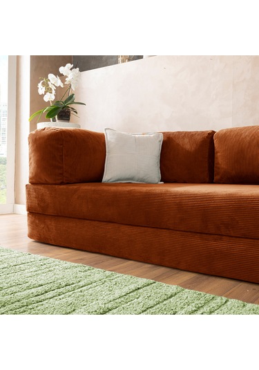 Argimo Godila Çok Amaçlı Sofa Çift Kişilik Yatak Koltuk Turuncu