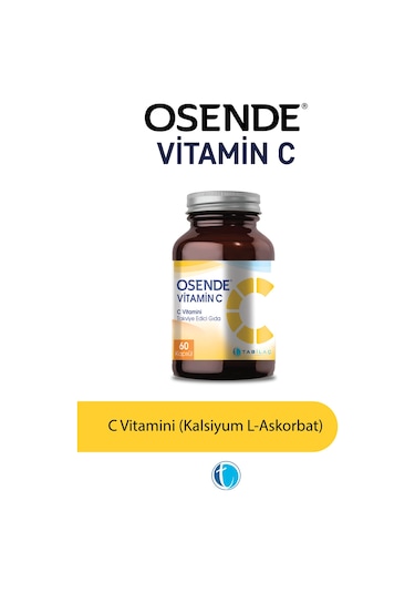 Osende Vitamin C 60 Kapsül