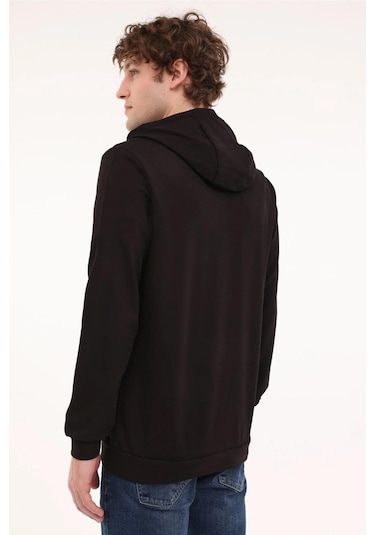 Kinetix Mb 18sn87 5pr Erkek Kapüşonlu Sweatshırt Siyah