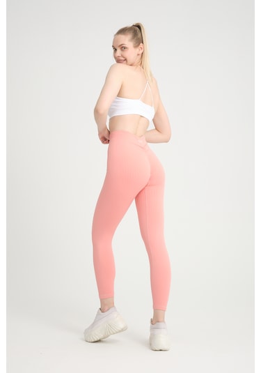 Yavru Ağzı Kalçası Büzgülü Kalça Şekillendirici Pushup Yüksek Bel Yavru Ağzı