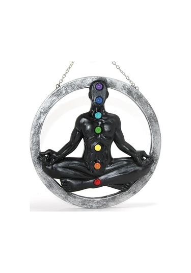 Just Cheap Store Polyester Duvara Asmalı 7 Chakra Pano Alk2347