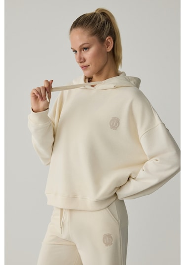 Urban Beat Elıtsa Kadın Ekru Sweatshirt Ekru
