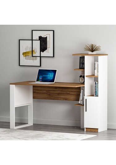 Tody Çalışma Masası - Beyaz Kemençe Beyaz - Kemençe