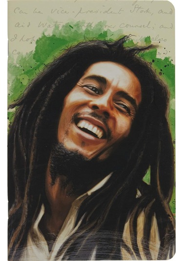 Bob Marley Yumuşak Kapaklı Defter 103 Ivory