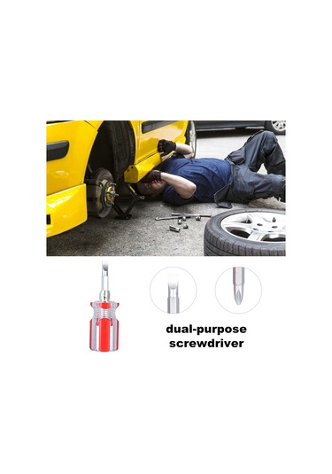 Mini Şeffaf Çift Amaçlı Manuel Tornavida