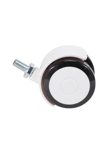 Brante Çivilerle Donatılmış Döner Tekerlek 191038618 Siyah