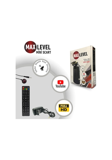 Maxlevel MR-420 Scart HD Uydu Alıcısı