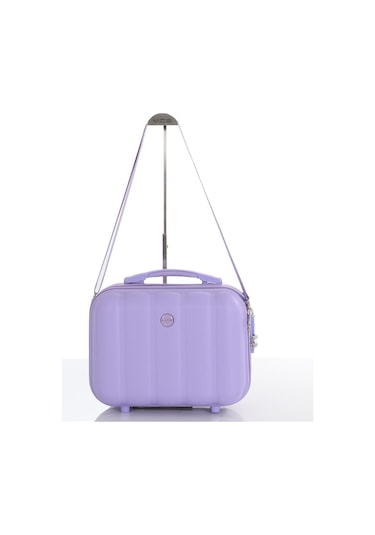 Mçs Polipropilen 3lü Valiz Seti Büyük & Orta & Makyaj V305 S21yy1000078-set 00025 Lila