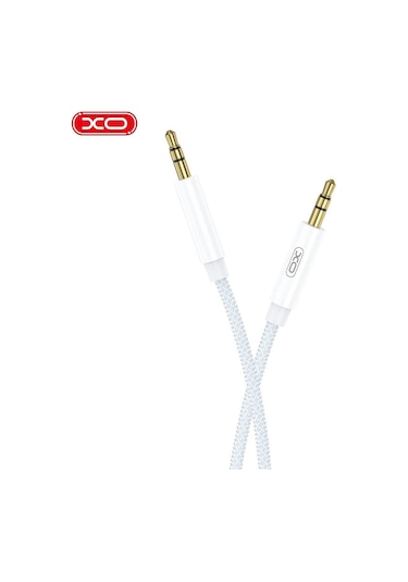 R211c 3.5 Mm Jack Aux To Aux İp Örgülü Hasır Gold Uç Ses Aktarım