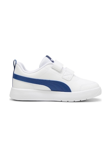 Puma Courtflex V3 V Ps-white-clyde Royal Çocuk Ayakkabı-beyaz-2012 Beyaz