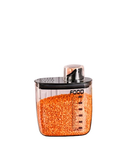 Çok Amaçlı Erzak Kabı 1300 Ml. Siyah