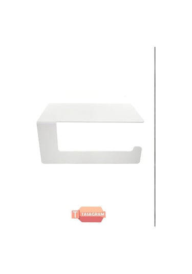 Metal Beyaz Tuvalet Kağıtlık-tuvalet Kağıdı Askısı-tuval