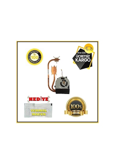 Asus X550 Serisi Cpu Heatsink Soğutucu Fan 13N0 Pga0201